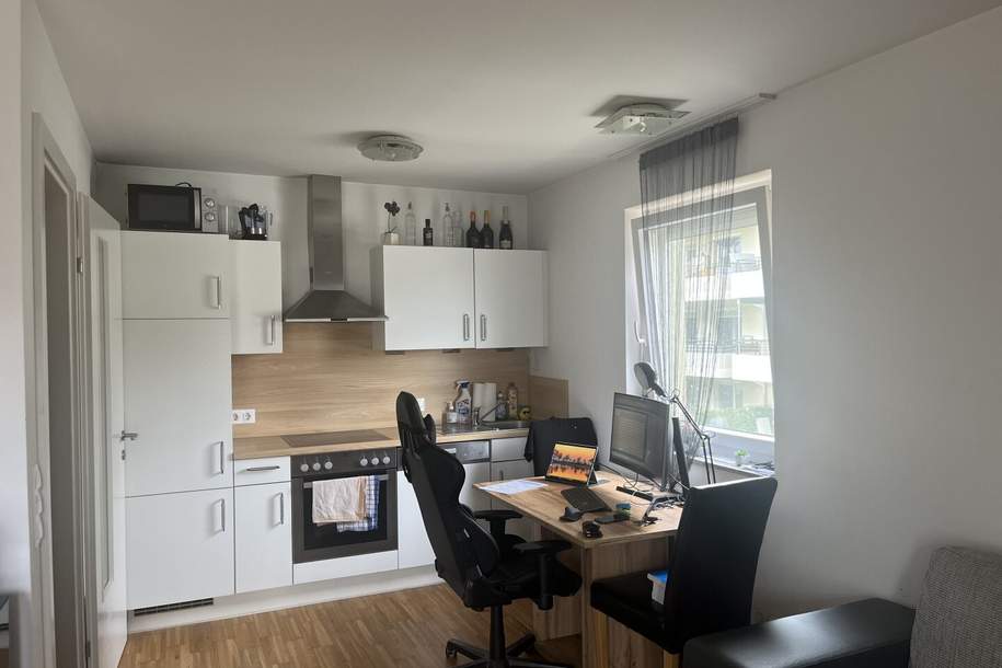 Gemütliche 2-Zimmer-Miet-Wohnung mit Balkon und Tiefgaragenstellplatz in Klagenfurt, Wohnung-miete, 899,00,€, 9020 Klagenfurt(Stadt)