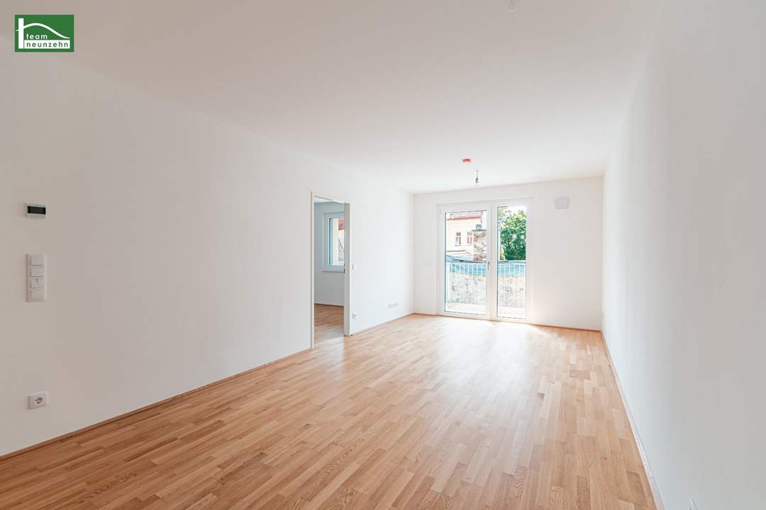 Südseitiger Erstbezugs-Traum in Hofruhelage mit großer Loggia nahe Schönbrunn! Küche und top Ausstattung inklusive!