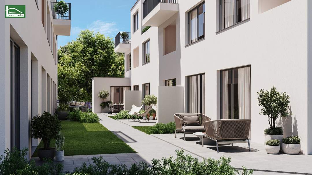 Für glückliche Mieter – Anlegerwohnung (Nettopreis) im Erstbezugs-Neubau in aufstrebender Lage in der grünen Donaustadt