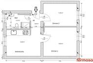Top gepflegte 2-Zimmer Wohnung EG in Ebergassing, 47,6m², Miete €850