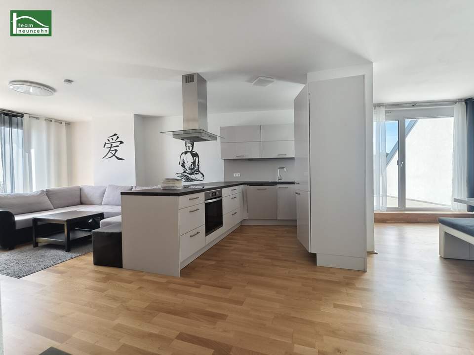 DACHGESCHOSSWOHNTRAUM inkl Klimaanlage - zwei private Dachterrassen mit Weitblick!