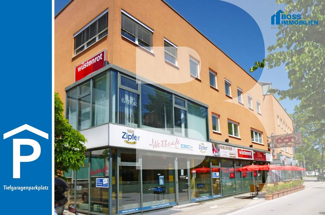 Tiefgaragenplätze | Bahnhofstraße 21, 4050 Traun