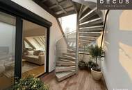 Exklusive 4-Zimmer-Dachgeschossresidenz mit sonniger Terrasse und Weitblick