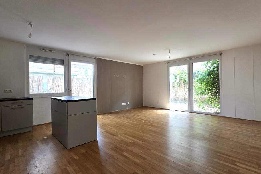 3-Zimmer GARTENWOHNUNG mit Kühlung ++ Nähe Simmeringer Bad + ABLÖSE MÖGLICH!, Wohnung-miete, 1.585,17,€, 1110 Wien 22., Donaustadt