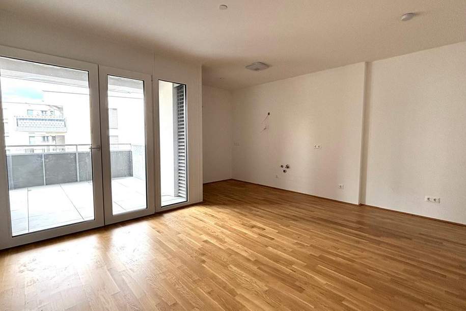 Erstbezug Traumhafte 2 Zimmer Wohnung mit großer Loggia, Wohnung-kauf, 249.000,€, 4600 Wels(Stadt)