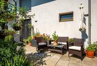 "Kaminfeuer trifft Gartentraum: Topmoderne Gartenwohnung im Wienerwald"