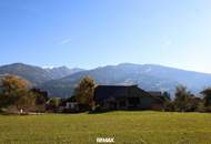 Baugrundstück in Sonnenlage mit 360° Bergpanorama!