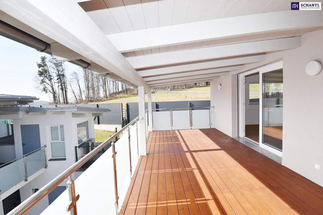 Moderne Luxuswohnung mit großzügiger Terrasse mit viel Raum für die Familie!