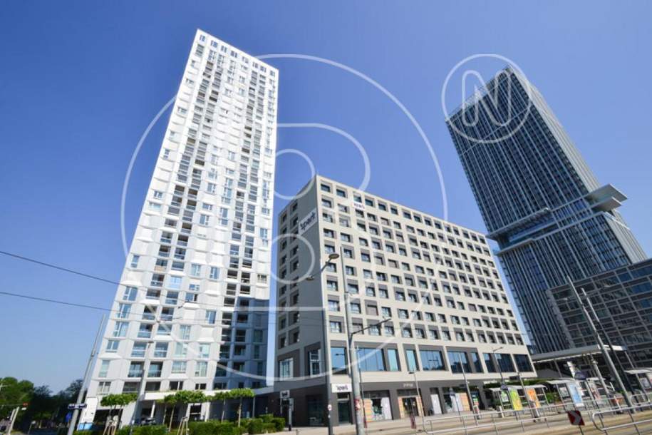 2-Zimmer-Loggia-Wohnung mit Panoramafernblick!, Wohnung-miete, 1.499,00,€, 1220 Wien 22., Donaustadt