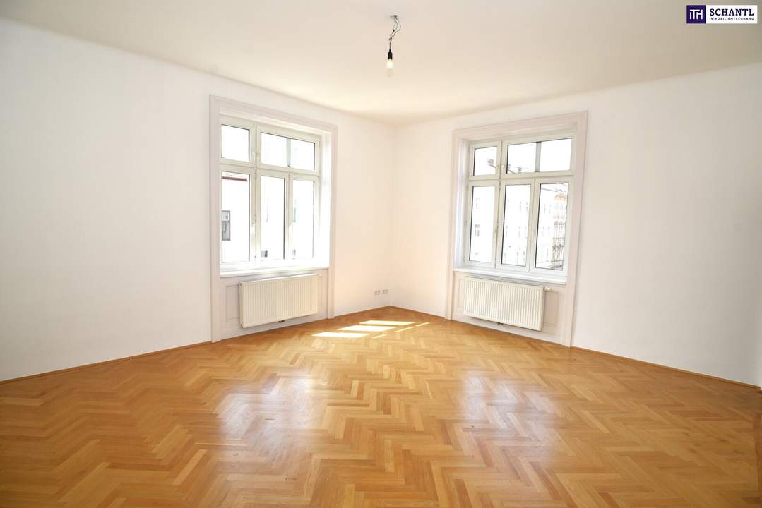 Lichtdurchflutete Altbau-Eckwohnung: Klassischer Charme trifft auf moderne Eleganz! 1050 Wien zum Verlieben!