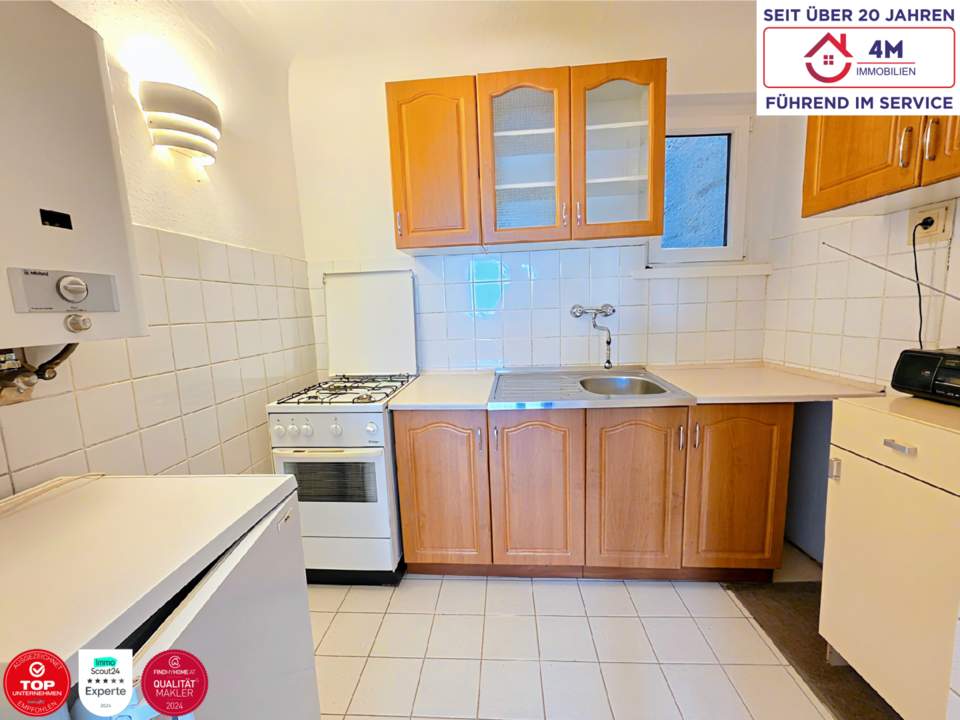 Helle 1-Zimmer-Wohnung mit Wohnküche in ruhiger Lage