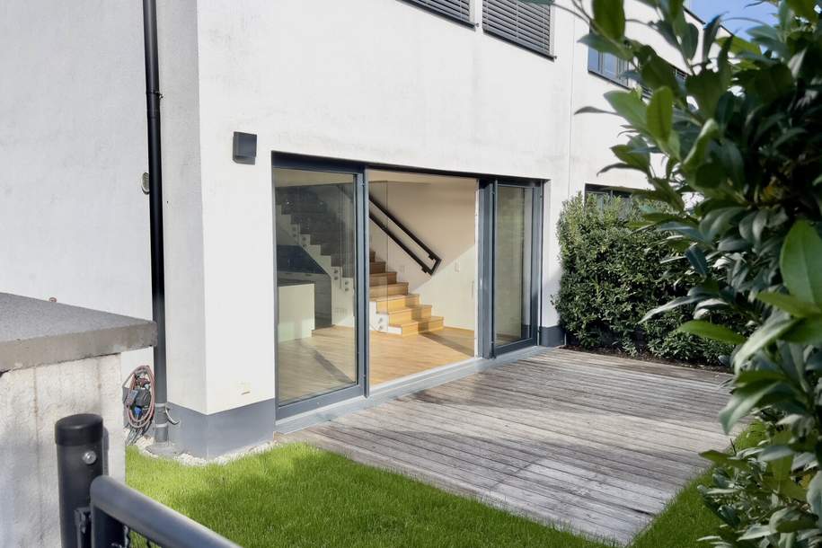 Nähe Golfclub Fontana - Großartige, moderne Doppelhaushälfte mit eigenem Garten & KFZ-Abstellplatz, Haus-kauf, 467.000,€, 2522 Baden