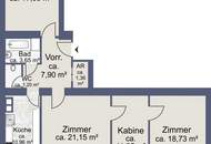 U3 OTTAKRING - 4-Zimmer Erdgeschosswohnung