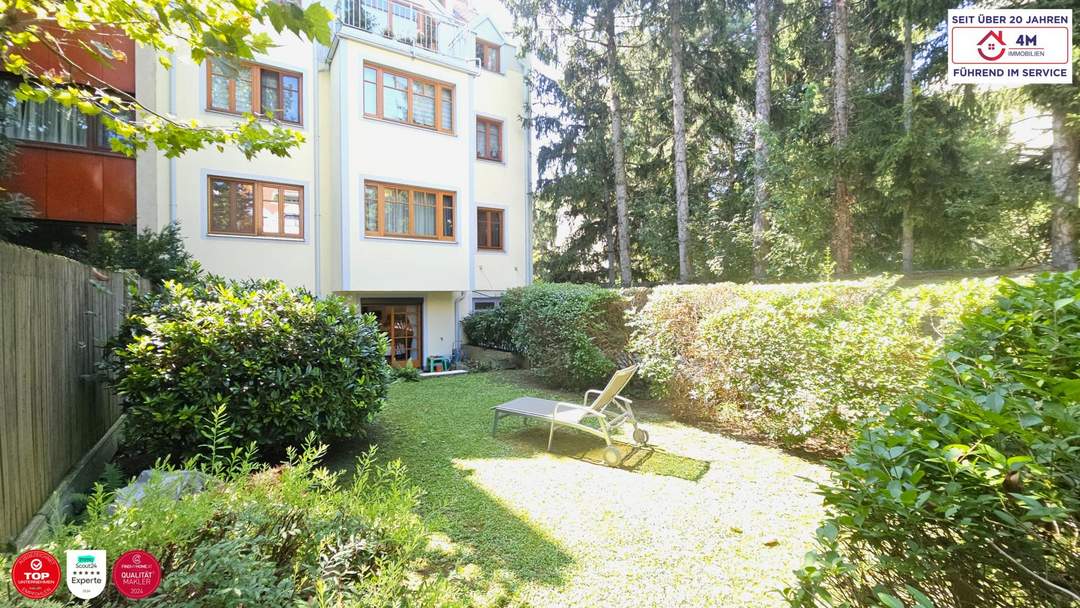 Exklusive Gartenwohnung in Sievering- 93 m² Privatgarten