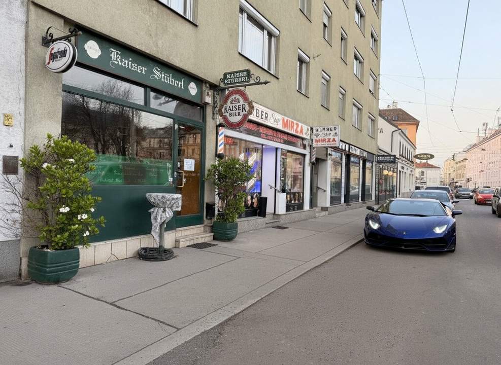 Brandineser zu vergeben | 12 m² Schanigarten ganzjährig | Straßenbahn direkt vor der Tür | Keine Ablöse | inkl. Kellerabteil