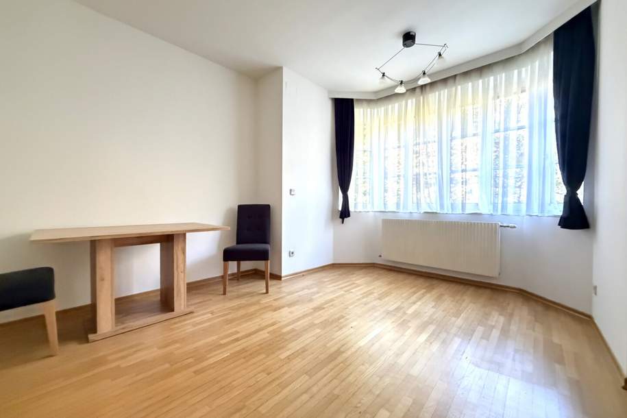 Zwei-Zimmer-Wohnung mit Gartenterrasse in Pötzleinsdorfer Ruhelage, Wohnung-miete, 990,00,€, 1180 Wien 18., Währing