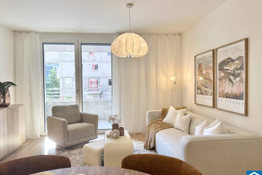 Lebendiger Wohnraum mit Parkblick – Willkommen bei den PARK FLATS, Wohnung-kauf, 388.000,€, 1030 Wien 3., Landstraße