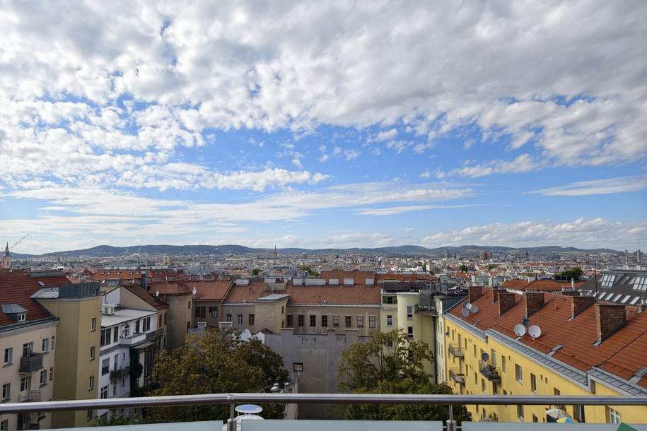 Einzigartige DG-Wohnung mit 2 Terrassen und traumhaften Blick über Wien, Wohnung-kauf, 1.100.000,€, 1120 Wien 12., Meidling
