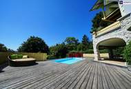 RIESIGER POOLBEREICH MIT AUSBLICK ÜBER GRAZ! Exklusives Einfamilienhaus in Eggenberg mit Pool, XXL-Terrasse &amp; Traumgarten – Ihre private Oase in Graz