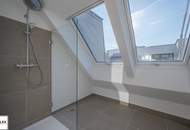 traumhafter 2-Zimmer-DG-Erstbezug mit hofseitiger Terrasse