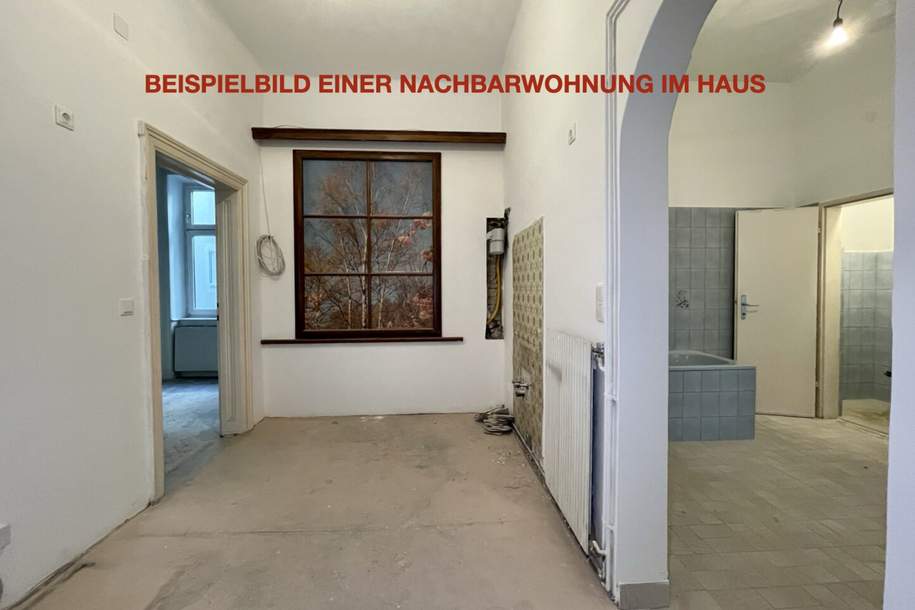 Stilaltbau | Unbefristet vermietet | 1.Min zum Schloß Schönbrunn | 100m zur U4, Wohnung-kauf, 89.960,€, 1120 Wien 12., Meidling