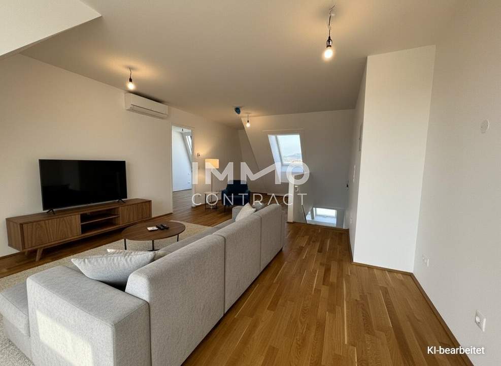 BEIM DONAUUFER: Geräumige Familienwohnung mit sonniger Dachterrasse