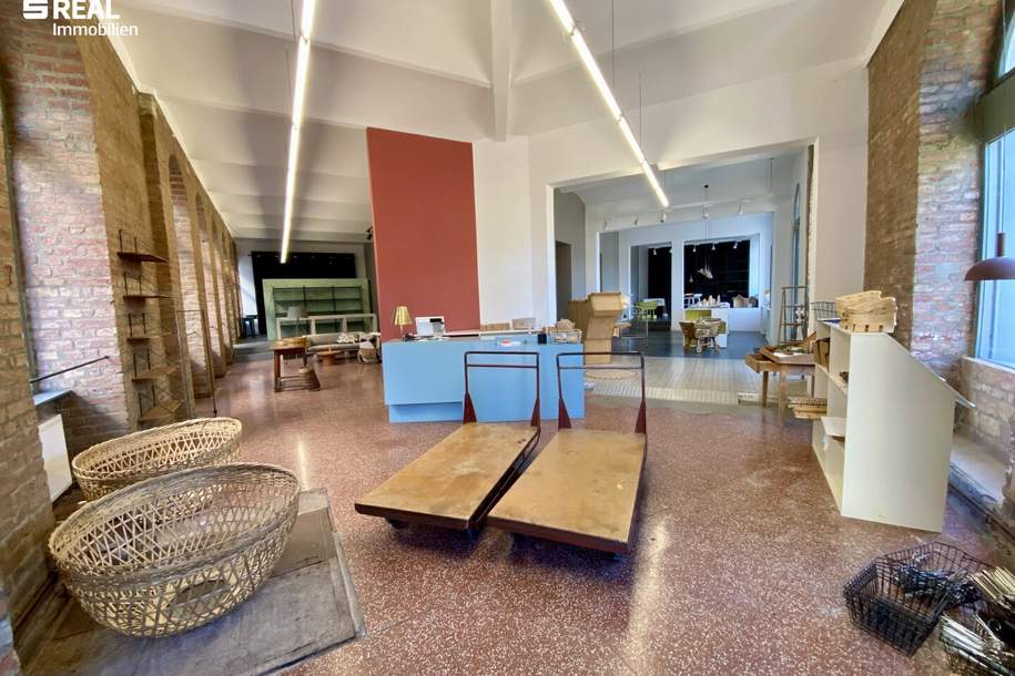 Geschäfts- oder Ordinationsfläche inkl. 2 PKW-Garagenboxen, Gewerbeobjekt-kauf, 920.000,€, 1050 Wien 5., Margareten