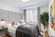 Voll möblierte Design Wohnung mit super 3-Zimmer Grundriss