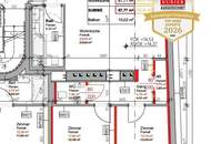 *Superprojekt: "Über den Baumwipfeln" Top 43 Erstklassige 3-Zimmer Wohnung mit Blick auf die Kastanienbäume + Balkon