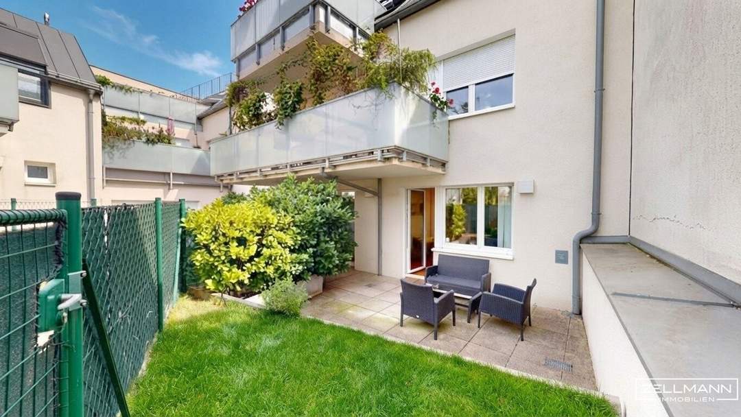 MAUER | 3 ZIMMER GARTENWOHNUNG 85m² + BÜRO / KLEINES LADENLOKAL 27m² – FLEXIBLE NUTZUNG NAHE MAURER HAUPTPLATZ | ZELLMANN IMMOBILIEN