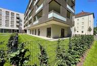 Quartier am Park: Mit modernster Technik ausgestattete Familienwohnung mit 122 m² Eigengarten + 59 m² Terrasse