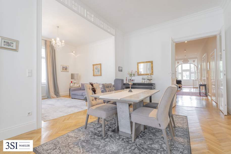 Rarität in Döblinger Bestlage! - Herrschaftliche Villenetage in begehrtem Cottageviertel!, Wohnung-kauf, 3.200.000,€, 1190 Wien 19., Döbling