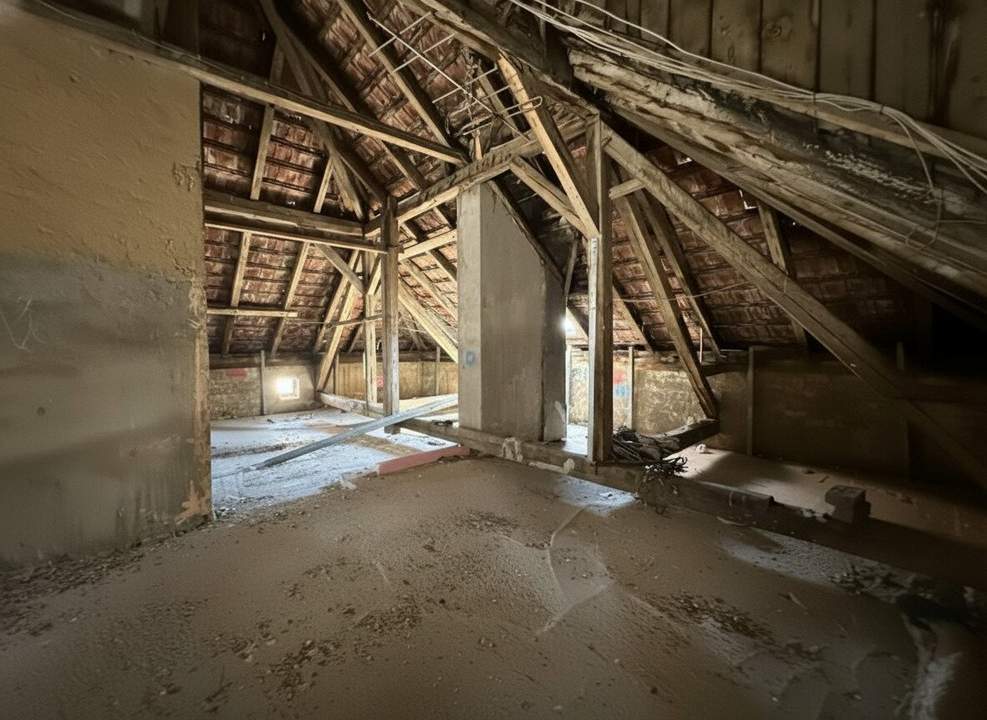 Ihr Projekt über den Dächern Wiens – Rohdachboden – realisierbare 419 m² Nutzfläche