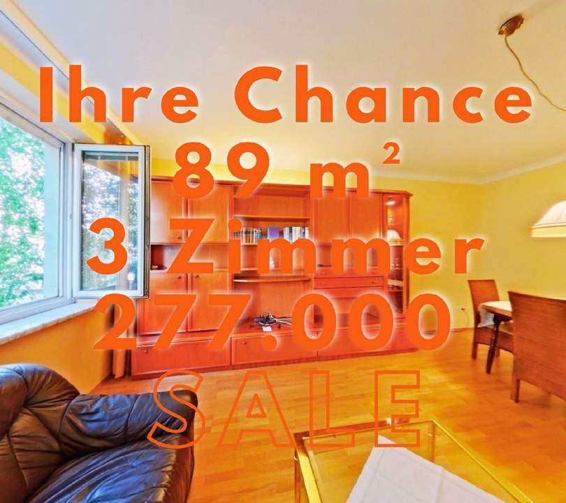 IHRE CHANCE +89 m² +3-ZIMMER-WOHNUNG +U1-KEPLERPLATZ + LIFTHAUS
