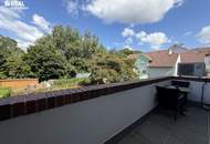 Moderne Maisonettewohnung auf drei Ebenen mit Balkon, Klimaanlage und eigenem Stellplatz