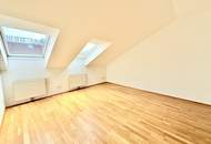 U1 in 5 Minuten erreichbar - Kurzzeitvermietung möglich - Lift im Haus - Zusammenlegung von Wohnungen möglich - Dachgeschoß Ausblick