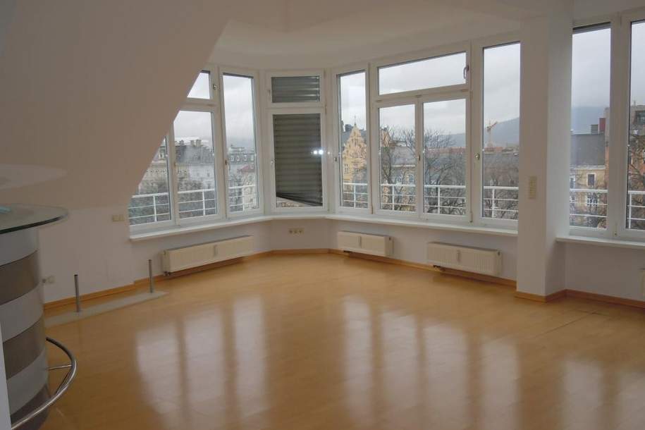Tolle Penthouse-Maisonette-Wohnung mit Balkon und Terrasse, Wohnung-miete, 2.354,00,€, 4020 Linz(Stadt)