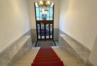 MÖLLWALDPLATZ, U1-NÄHE, 124 m2 ALTBAU, Wohnküche, 2 Zimmer, klimatisiert, 2 Bäder, Parketten, Loggia, 1. Liftstock, provisionsfrei