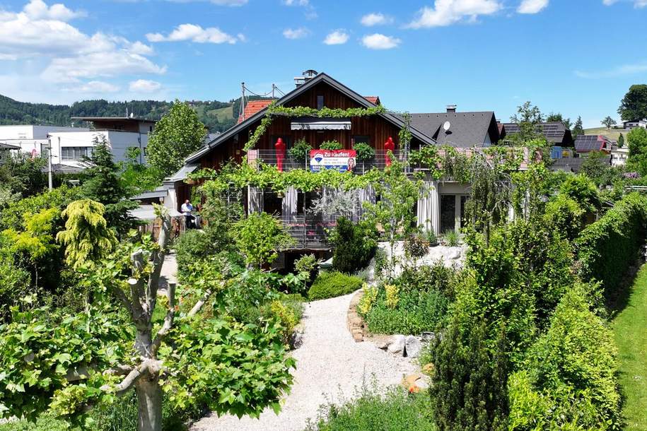 Garten zum Entspannen mit geschmackvoll ausgestattetem Haus, Haus-kauf, 899.000,€, 4812 Gmunden