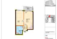 Attraktive 2 Zimmer Wohnung mit südwestseitiger Terrasse - direkt an der Alten Donau zu vermieten ! Mietbeginn 1.12.2026