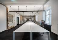Topmodernes, loftartiges Open Space Büro auf zwei Ebenen mit Terrasse im Telegraf 7 zu mieten