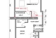 MITTEN IM 6. - Luftiges, sonniges Apartment - sofort einzugsbereit