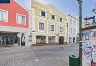 Historisches Wohn- und Geschäftshaus mit Entwicklungspotenzial am Zwettler Hundertwasserbrunnen