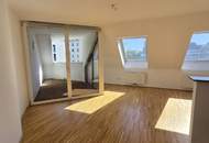 Dachgeschoss-Maisonette mit 3 Zimmern und Loggia - nahe zum Bahnhof Meidling!