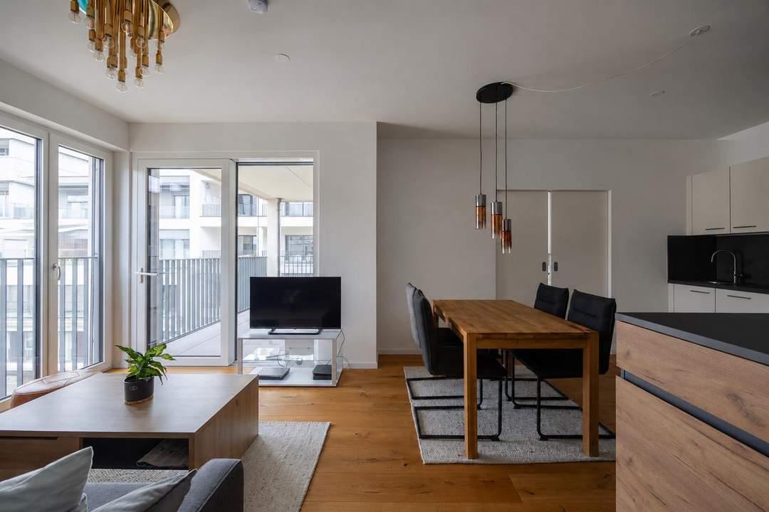 Exklusive Neubau-Anlegerwohnung in Villach | Terrasse, TG &amp; langfristige Vermietung bis 2034