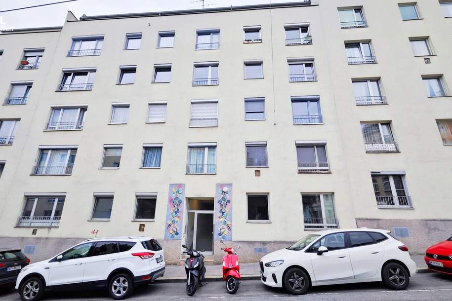 Sanierungsbedürftige 3-Zimmer-Wohnung mit optimaler Aufteilung in Toplage, Wohnung-kauf, 320.000,€, 1120 Wien 12., Meidling
