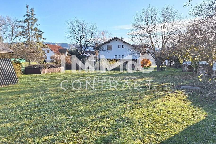 Ebener Baugrund ohne Bauverpflichtung in der Gemeinde Kematen an der Ybbs mit ca. 800 m² BW, Grund und Boden-kauf, 72.500,€, 3331 Amstetten