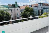 Ecke Hütteldorfer-/Waidhausenstraße! Helle, renovierte 3-Zimmer Wohnung mit Südloggia! WG geeignet • Ab sofort beziehbar