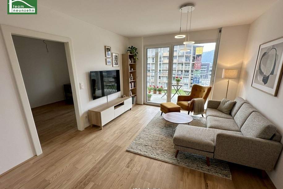 Urban & modern - Idyllische 2-Zimmer-Wohnung mit Balkon inmitten der Grazer Smart City!, Wohnung-miete, 539,00,€, 8020 Graz(Stadt)