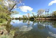 BAUGRUNDSTÜCK IN EINZIGARTIGER LAGE DIREKT AM MÜHLWASSER - NÄHE DONAUSPITAL